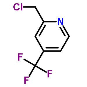 2-(Chloromethyl)-4-(trifluoromethyl)pyridine Structure,215867-87-1Structure