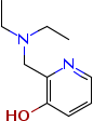 2-(Diethylaminomethyl)-3-Hydroxypyridine Structure,2168-14-1Structure