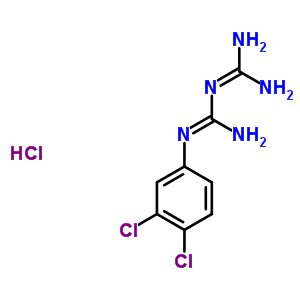 1-(3 4-Dichlorophenyl)biguanide hydrochloride Structure,21703-08-2Structure