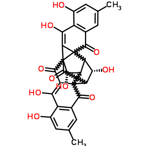 (-)-Rugulosin Structure,21884-45-7Structure