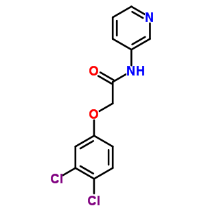 2-(3,4-Dichlorophenoxy)-n-pyridin-3-yl-acetamide Structure,21897-04-1Structure