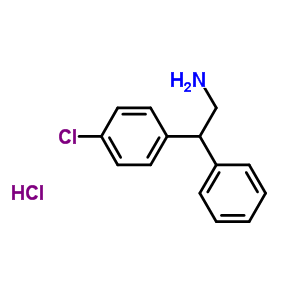 2-(4-Chlorophenyl)-2-phenylethylamine hydrochloride Structure,21998-50-5Structure