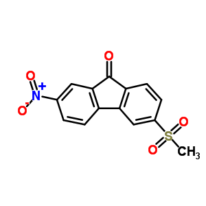 9H-fluoren-9-one,6-(methylsulfonyl)-2-nitro- Structure,22010-40-8Structure