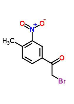 2-Bromo-3-nitro-4-methylacetophenone Structure,22019-50-7Structure