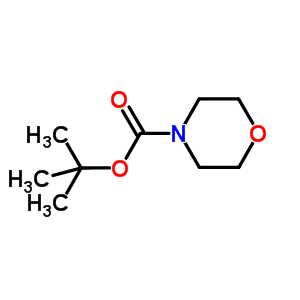 吗啉-4-羧酸叔丁酯结构式_220199-85-9结构式