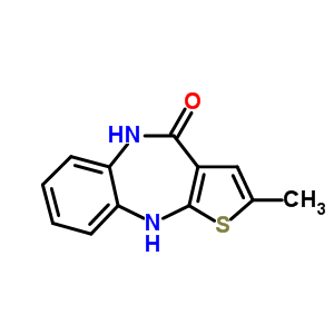 5,10-Dihydro-2-methyl-4h-thieno[2,3-β][1,5]benzodiazepin-4-one (olanzapine impurity) Structure,221176-49-4Structure