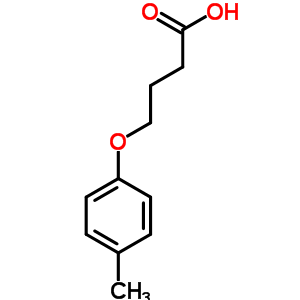 4-(4-Methylphenoxy)butanoic acid Structure,22180-02-5Structure