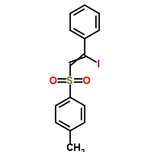 1-(2-碘-2-苯基-乙烯)磺酰基-4-甲基-苯结构式_22183-12-6结构式