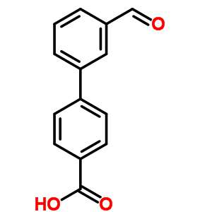 3-Formyl(1,1-biphenyl)-4-carboxylic acid Structure,222180-23-6Structure