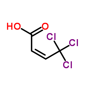 2-Butenoic acid,4,4,4-trichloro- Structure,22230-93-9Structure