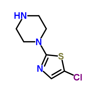 1-(5-氯-2-噻唑)-哌嗪结构式_223514-52-1结构式