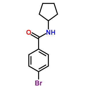 4-Bromo-n-cyclopentylbenzamide Structure,223557-21-9Structure