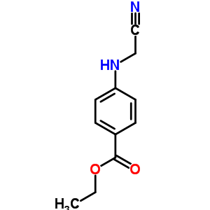 (9ci)-4-[(氰基甲基)氨基]-苯甲酸乙酯结构式_22433-08-5结构式
