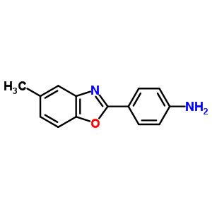 4-(5-Methyl-benzooxazol-2-yl)-phenylamine Structure,22501-77-5Structure