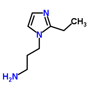 3-(2-Ethyl-imidazol-1-yl)-propylamine Structure,2258-24-4Structure