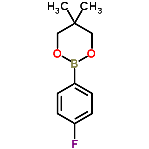 2-(4-Fluorophenyl)-5,5-dimethyl-1,3,2-dioxaborinane Structure,225916-39-2Structure