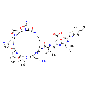 杆菌肽F结构式_22601-63-4结构式