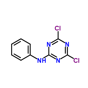 4,6-Dichloro-n-phenyl-1,3,5-triazin-2-amine Structure,2272-40-4Structure