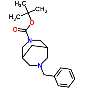 Tert-butyl 7-benzyl-3,7-diazabicyclo[3.3.1]nonane-3-carboxylate Structure,227940-71-8Structure