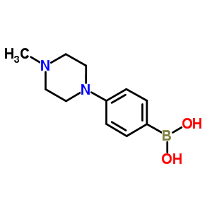 4-(4-Methylpiperazin-1-yl)phenylboronic Acid Structure,229009-40-9Structure