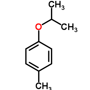 Benzene, 1-methyl-4-(1-methylethoxy)- Structure,22921-10-4Structure