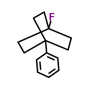 Bicyclo[2.2.2]octane,1-fluoro-4-phenyl- Structure,22947-58-6Structure