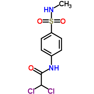 Acetamide,2,2-dichloro-n-[4-[(methylamino)sulfonyl]phenyl]- Structure,22961-93-9Structure