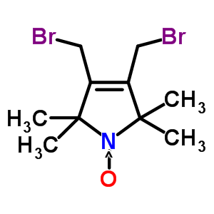 [3,4-Bis(bromomethyl)-2,2,5,5-tetramethyl-2,5-dihydro-1h-pyrrol-1-yl]oxidanyl Structure,229621-20-9Structure