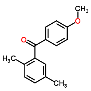 (2,5-Dimethyl-phenyl)-(4-methoxy-phenyl)-methanone Structure,22996-47-0Structure