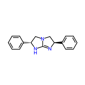 (2R,6r)-2,3,5,6-四氢-2,6-二苯基-1H-咪唑并[1,2-a]咪唑结构式_229978-45-4结构式