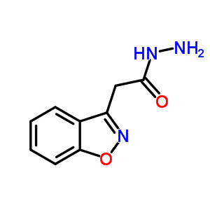 2-(1,2-Benzisoxazol-3-yl)acetohydrazide Structure,23008-70-0Structure