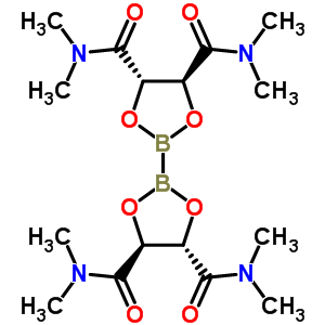 Bis(n,n,n,n-tetramethyl-d-tartramideglycolato)diboron Structure,230299-42-0Structure