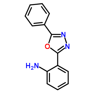 Benzenamine, 2-(5-phenyl-1,3,4-oxadiazol-2-yl)- Structure,23047-95-2Structure