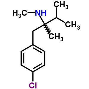 Benzeneethanamine,4-chloro-n,a-dimethyl-a-(1-methylethyl)-, hydrochloride(1:1) Structure,2314-06-9Structure