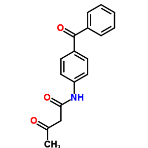 Butanamide,n-(4-benzoylphenyl)-3-oxo- Structure,23149-44-2Structure