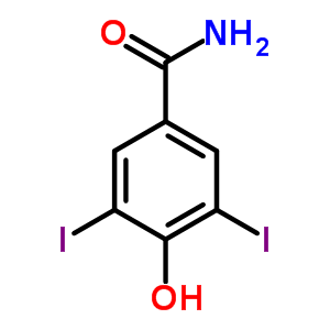 3,5-Diiodo-4-hydroxybenzamide Structure,2315-78-8Structure