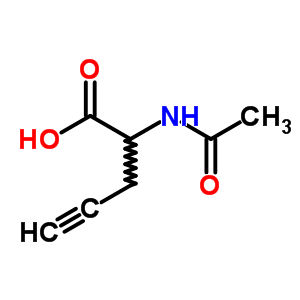 N-acetyl-2-propargyl-dl-glycine Structure,23234-80-2Structure