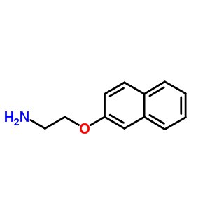 2-(2-萘氧基)乙胺结构式_23314-24-1结构式