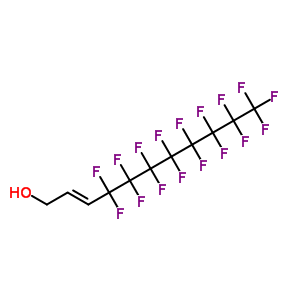 1H,1H,2H,3H-perfluoroundec-2-en-1-ol Structure,2340-84-3Structure