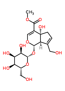 黄夹苦甙结构式_23407-76-3结构式