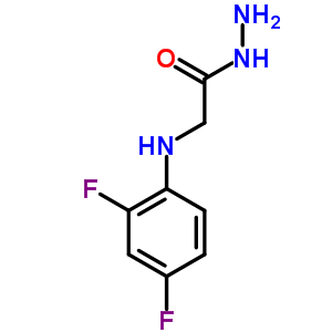 2-(2,4-Difluoroanilino)acetohydrazide Structure,2351-00-0Structure