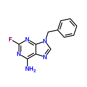 9H-purin-6-amine,2-fluoro-9-(phenylmethyl)- Structure,2357-25-7Structure