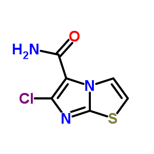 Imidazo[2,1-b]thiazole-5-carboxamide,6-chloro- Structure,23576-86-5Structure