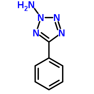 2H-tetrazol-2-amine,5-phenyl- Structure,23579-47-7Structure