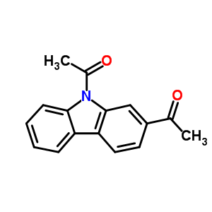 Ethanone,1,1-(9h-carbazole-2,9-diyl)bis- Structure,23592-73-6Structure