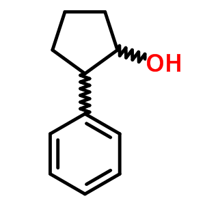 Cyclopentanol,2-phenyl-, (1r,2r)-rel- Structure,2362-73-4Structure