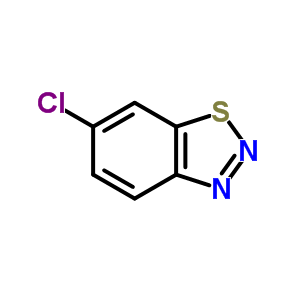 6-氯-1,2,3-苯并噻二唑结构式_23644-01-1结构式