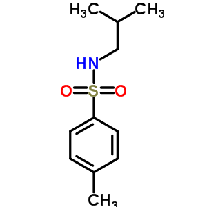 4-Methyl-n-(2-methylpropyl)benzenesulfonamide Structure,23705-38-6Structure