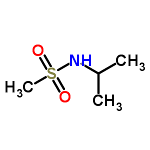 N-异丙基甲烷磺酰胺结构式_23705-43-3结构式