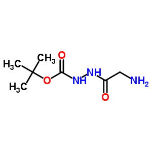 Hydrazinecarboxylicacid, 2-(2-aminoacetyl)-, 1,1-dimethylethyl ester Structure,23776-83-2Structure